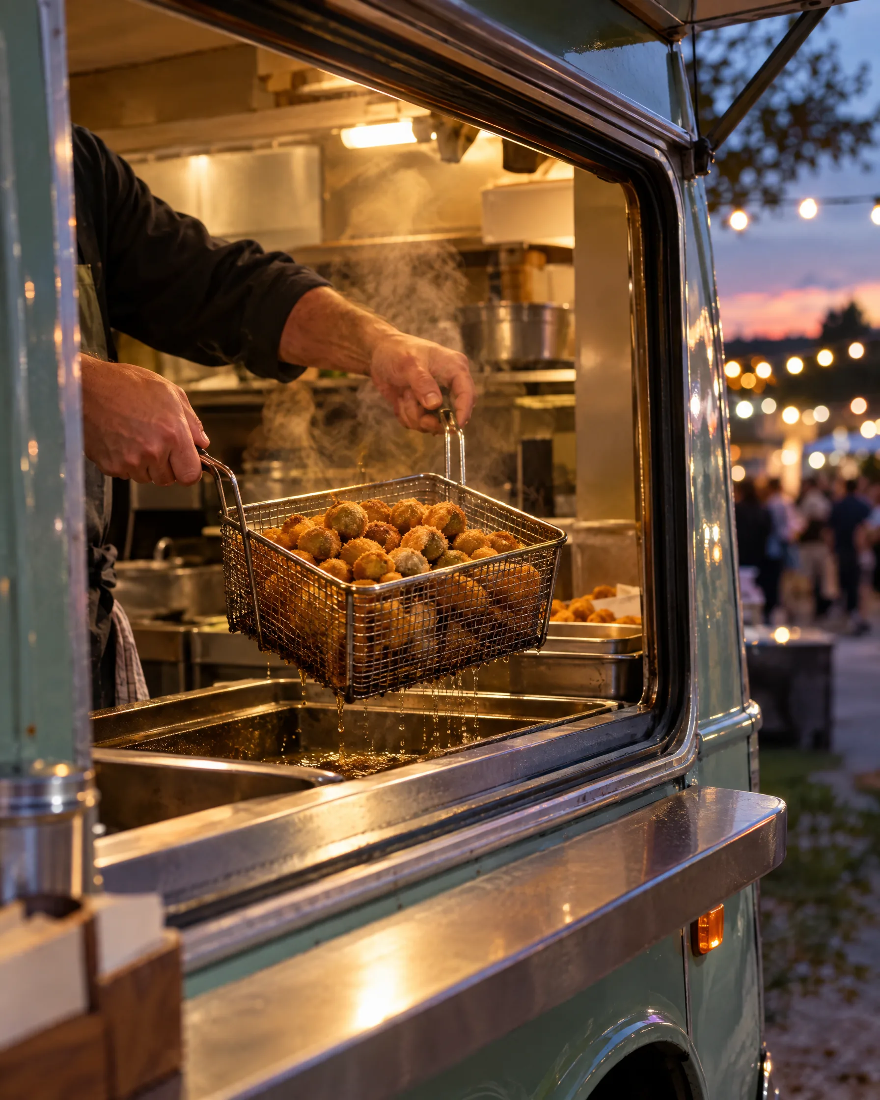Servizio dal food truck Ascolina